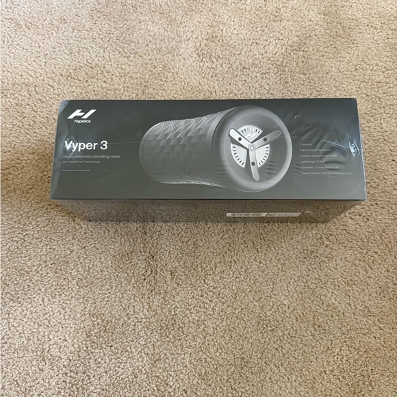 Hyperice Vyper 3.0 Vibrating Fitness Roller- NWT - Picture 1 of 6